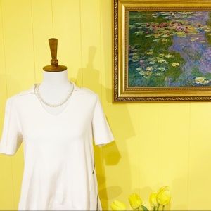 White Anthropologie Blouse